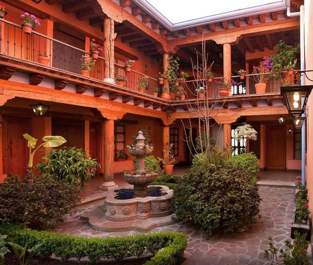 Hotel Pueblo Magico Пацкуаро Экстерьер фото